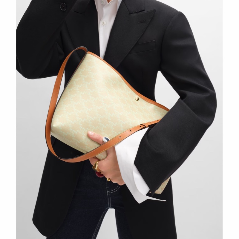 Celine 女士 Triomphe 單肩包均碼碼32.5cm*14cm*24.5cm-4