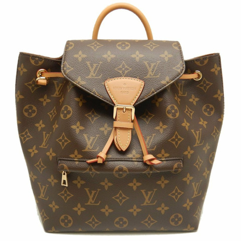 路易威登 (LOUIS VUITTON) 路易威登 Monogram Montsouris NMPM M45501 雙肩包 棕色 女款 253654