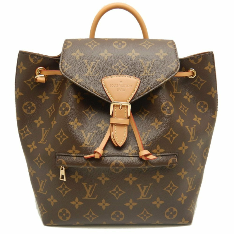 路易威登 (LOUIS VUITTON) 路易威登 Monogram Montsouris NMPM M45501 雙肩包 棕色 女款 253654-0