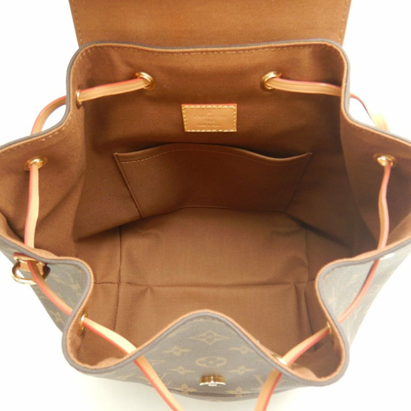 路易威登 (LOUIS VUITTON) 路易威登 Monogram Montsouris NMPM M45501 雙肩包 棕色 女款 253654-4