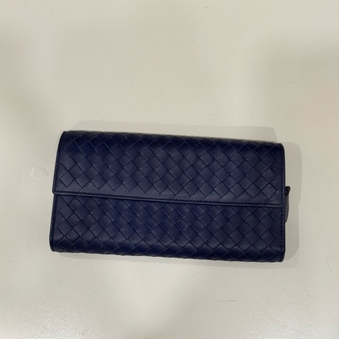 BOTTEGA VENETA 寶緹嘉 Bv經典編織小羊皮扣式長夾