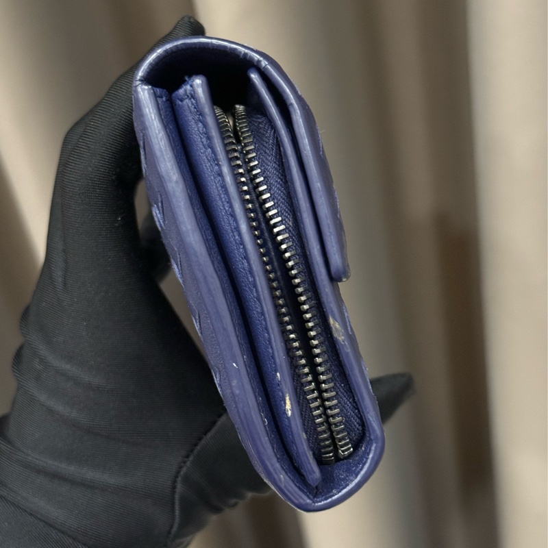 BOTTEGA VENETA 寶緹嘉 Bv經典編織小羊皮扣式長夾-3