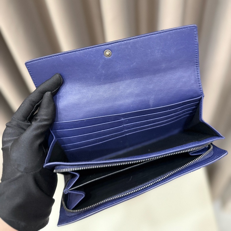 BOTTEGA VENETA 寶緹嘉 Bv經典編織小羊皮扣式長夾-6