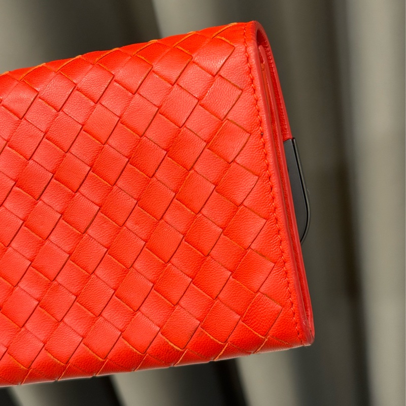 BOTTEGA VENETA 寶緹嘉 Bv經典編織小羊皮扣式長夾-2