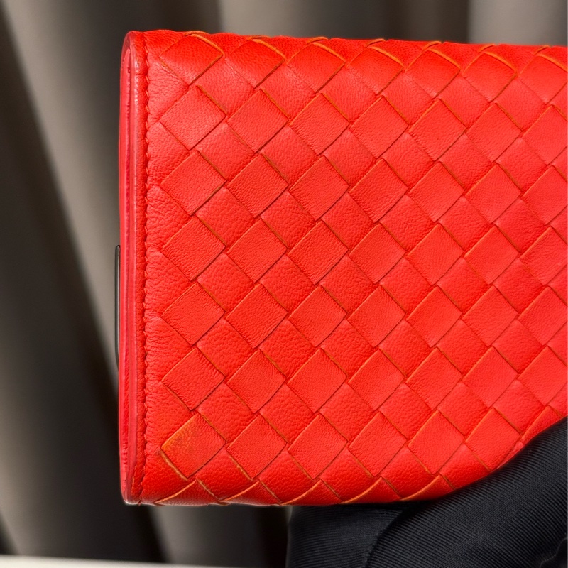 BOTTEGA VENETA 寶緹嘉 Bv經典編織小羊皮扣式長夾-3