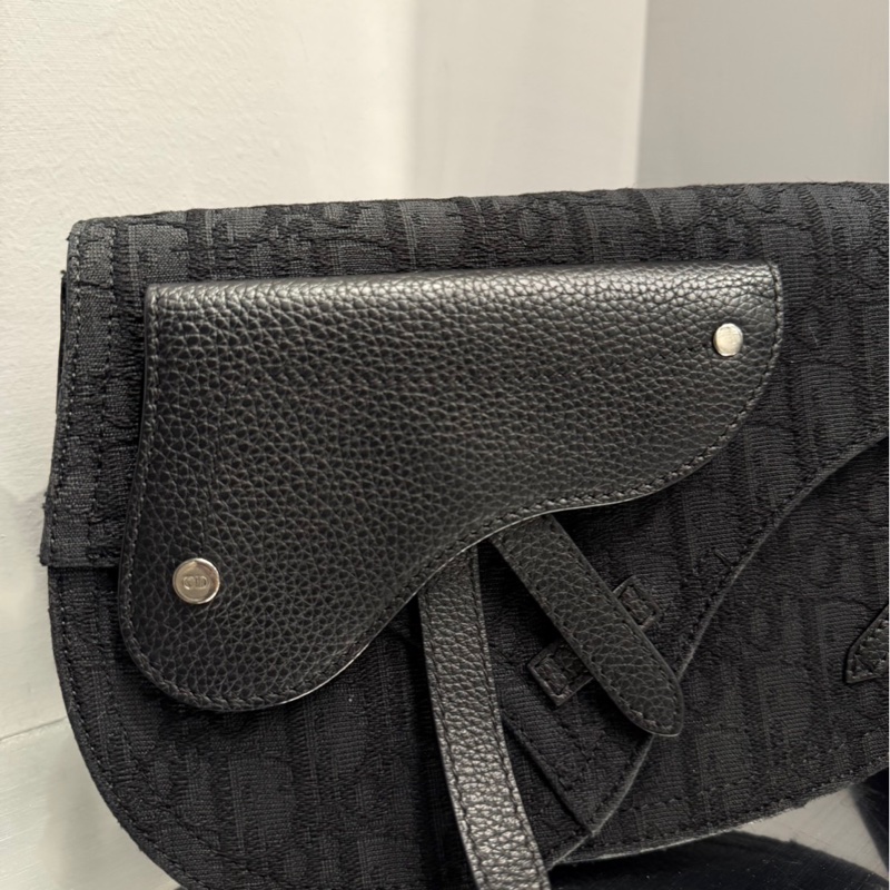 近全新🌟Dior Saddle 老花馬鞍 胸背小袋｜Classic Trend CT精品｜台北東區實體-3