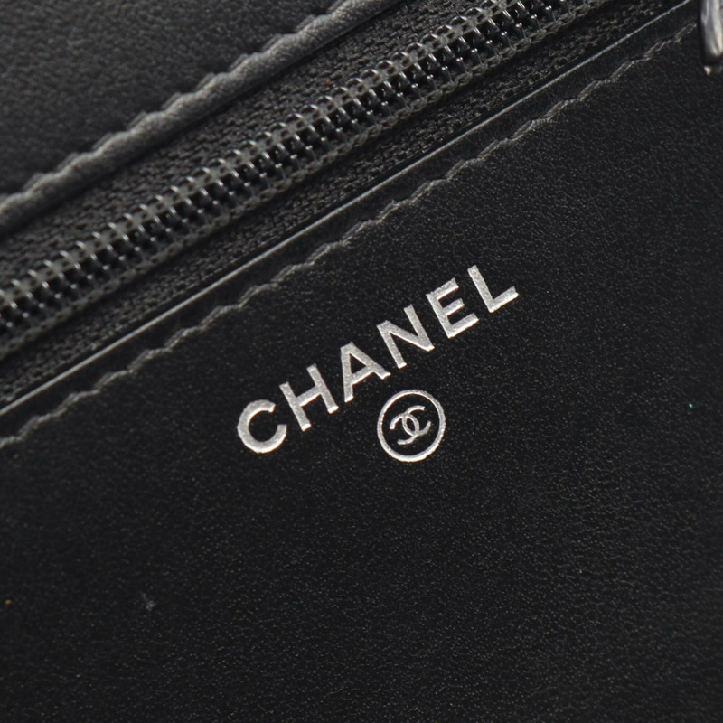 香奈兒 Gabrielle de 肩背包/手提包，皮革，亮面小牛皮，女士，黑色，A84389-3