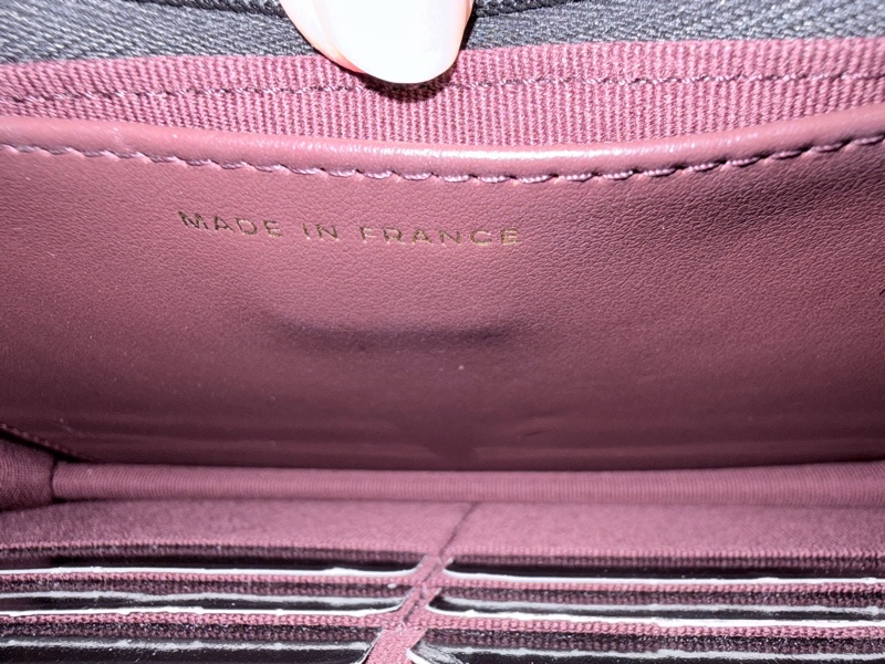 Chanel WOC 牛皮金扣經典款 牛金-15