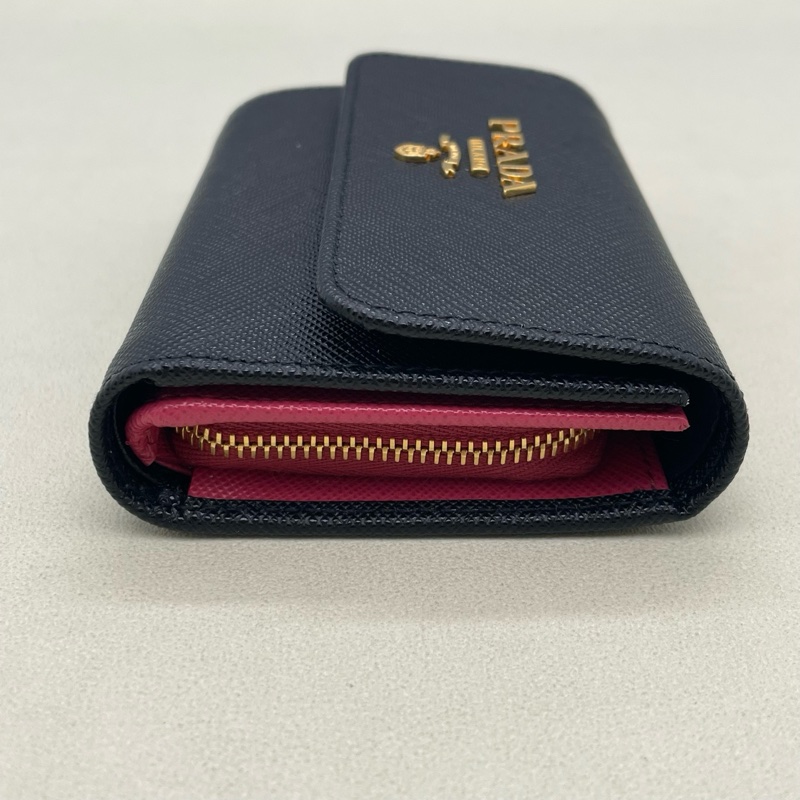 99.9新普拉達/Prada卡包 牛皮尺寸：12 x 2 x 9 cm  附件：盒子-4