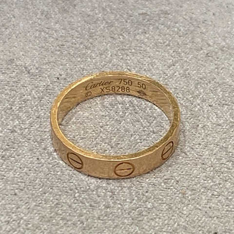 卡地亞/Cartier  love系列窄版50碼 🈚附件 單品