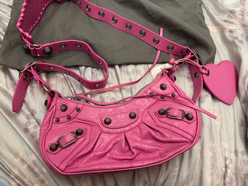 全新BALENCIAGA 巴黎世家機車包 原價8/9萬忘了-5