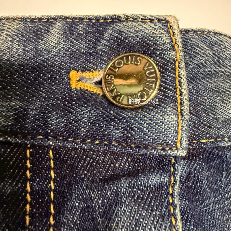 Louis Vuitton 全新牛仔短褲 36號-4