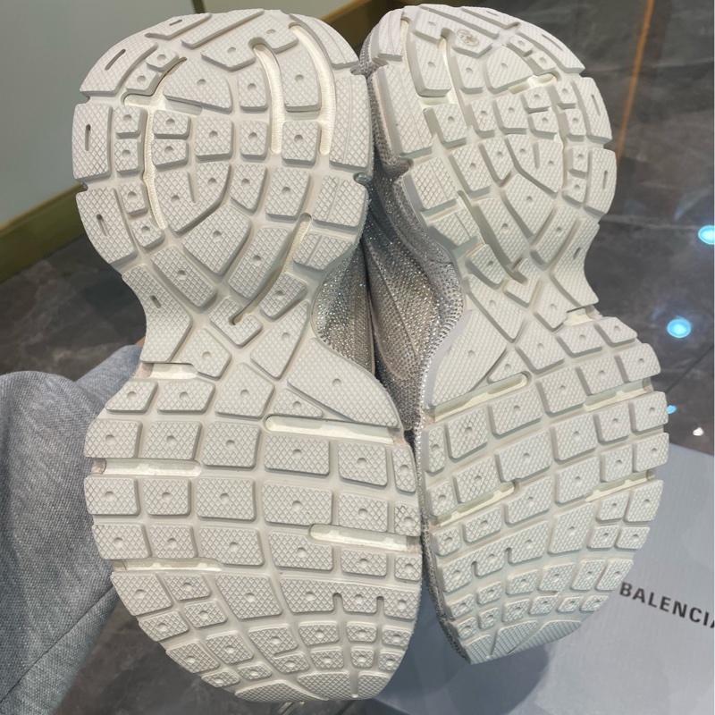 99新 巴黎世家/Balenciaga 3XL 尺碼：37碼飾萊茵石女士運動鞋 附件：塵袋-7
