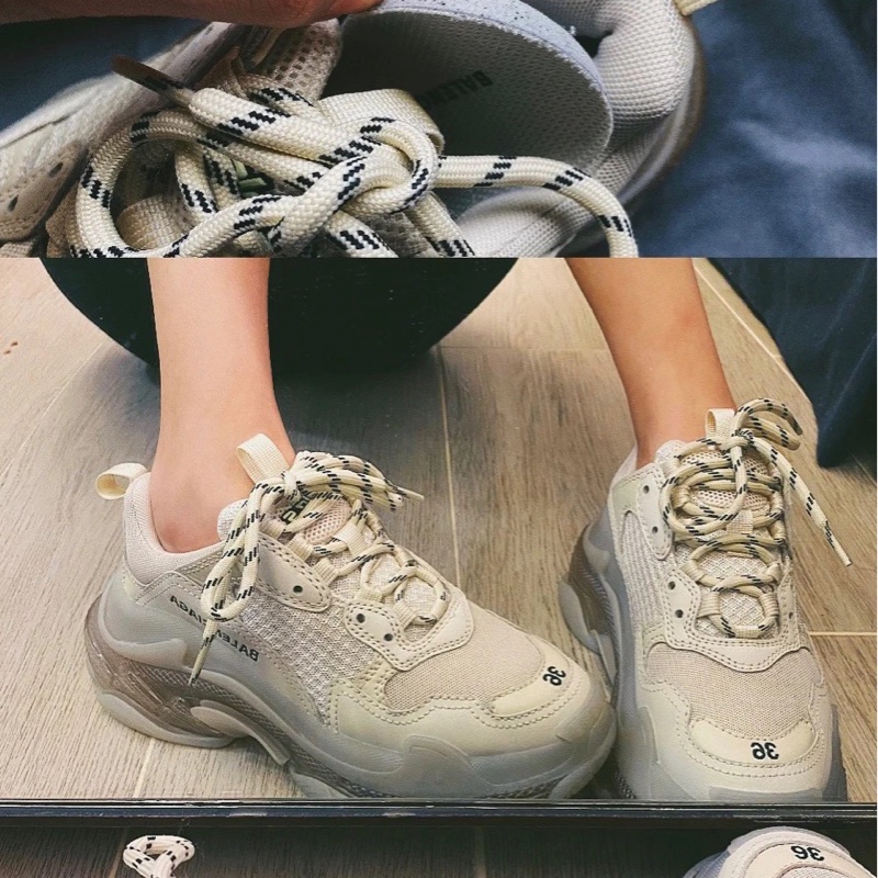 巴黎世家/Balenciaga Triple 老爹鞋 39碼 附件：塵袋 鞋帶-0