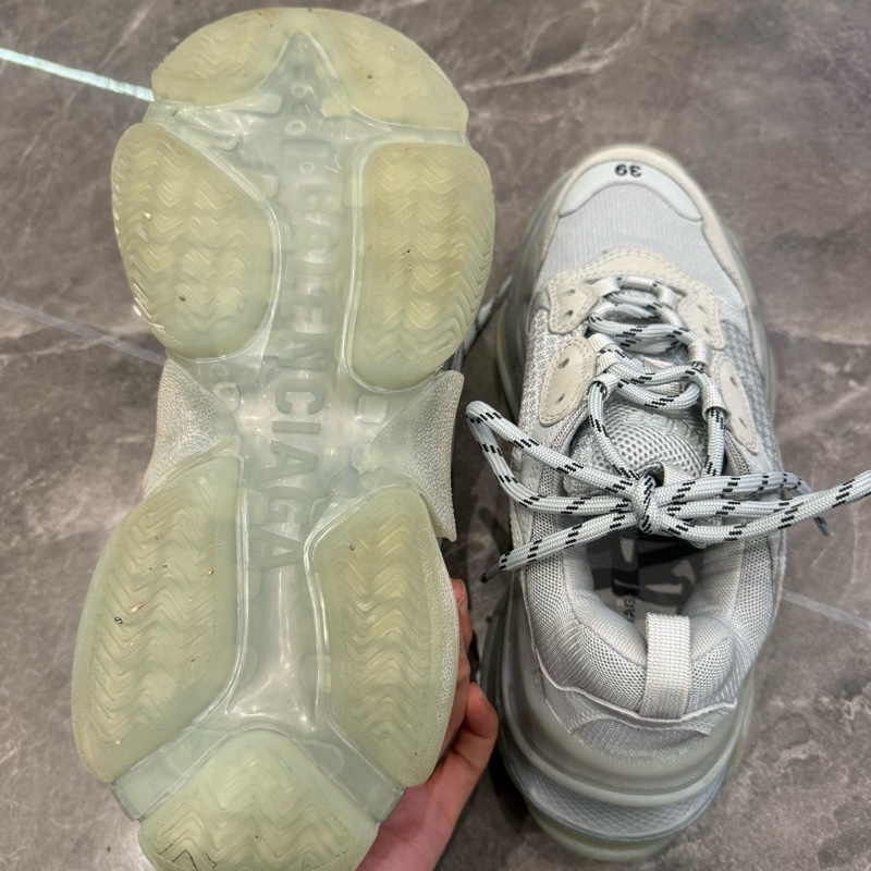巴黎世家/Balenciaga Triple 老爹鞋 39碼 附件：塵袋 鞋帶-9