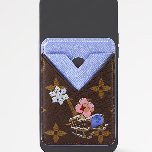 LV Magnetic Card Holder 經典聯名手機磁吸卡夾-2