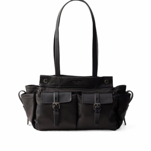 Prada 女士 Prada Route 中號皮革手提包均碼碼中號、30cm*15cm*22cm