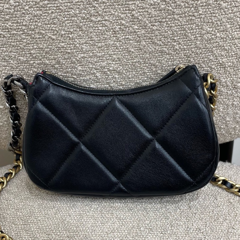 chanel 19bag hobo 芯片款 lswl。 🈚附件 成色超正-1