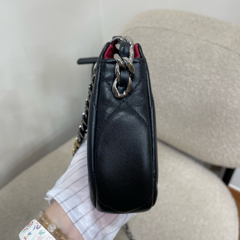 chanel 19bag hobo 芯片款 lswl。 🈚附件 成色超正-3