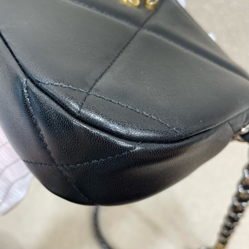 chanel 19bag hobo 芯片款 lswl。 🈚附件 成色超正-7