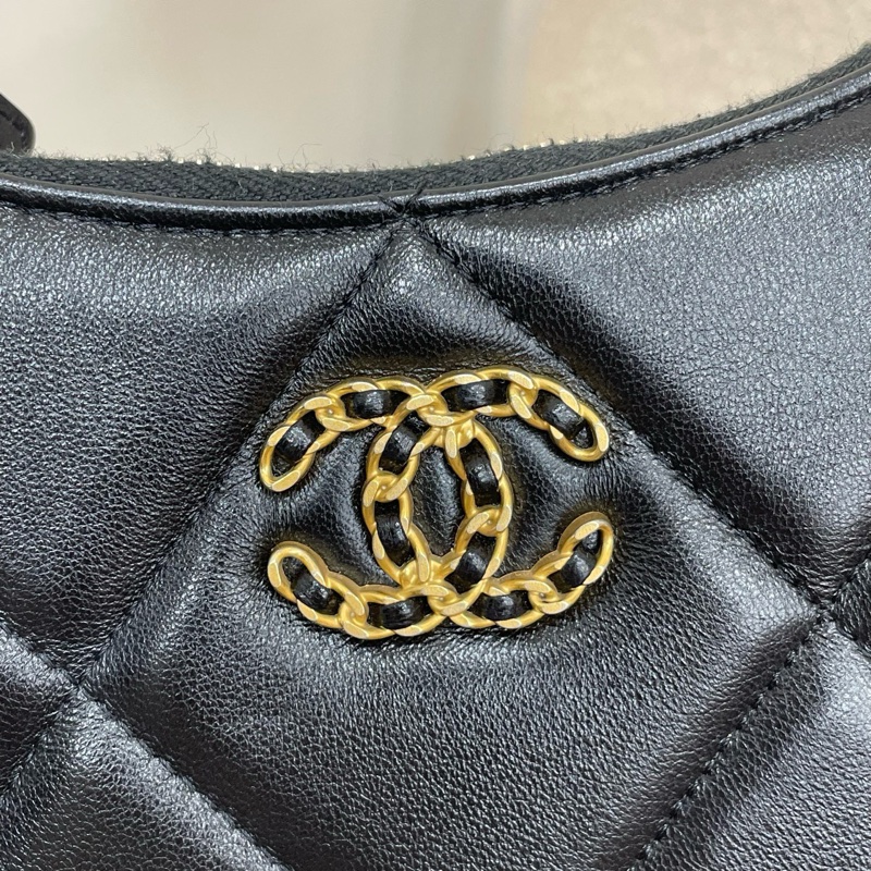 chanel 19bag hobo 芯片款 lswl。 🈚附件 成色超正-12