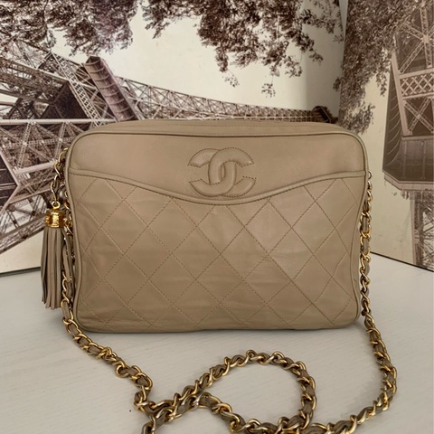 Chanel 23cm 皮袋 相機袋 肩背袋