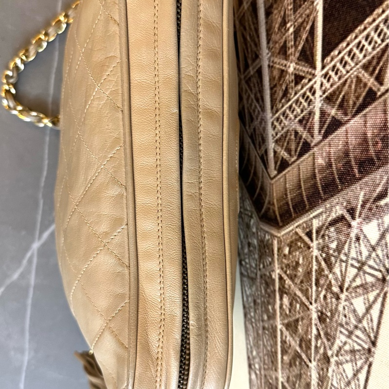 Chanel 23cm 皮袋 相機袋 肩背袋-30