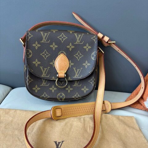 路易威登/Louis Vuitton 老花小號馬鞍包 中古款