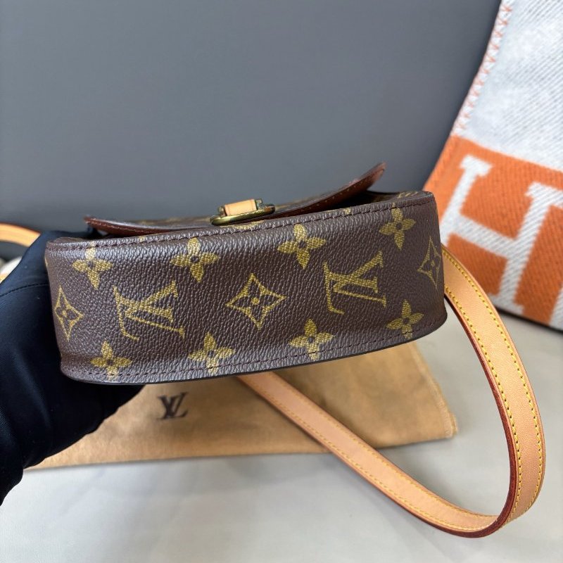 路易威登/Louis Vuitton 老花小號馬鞍包 中古款-4
