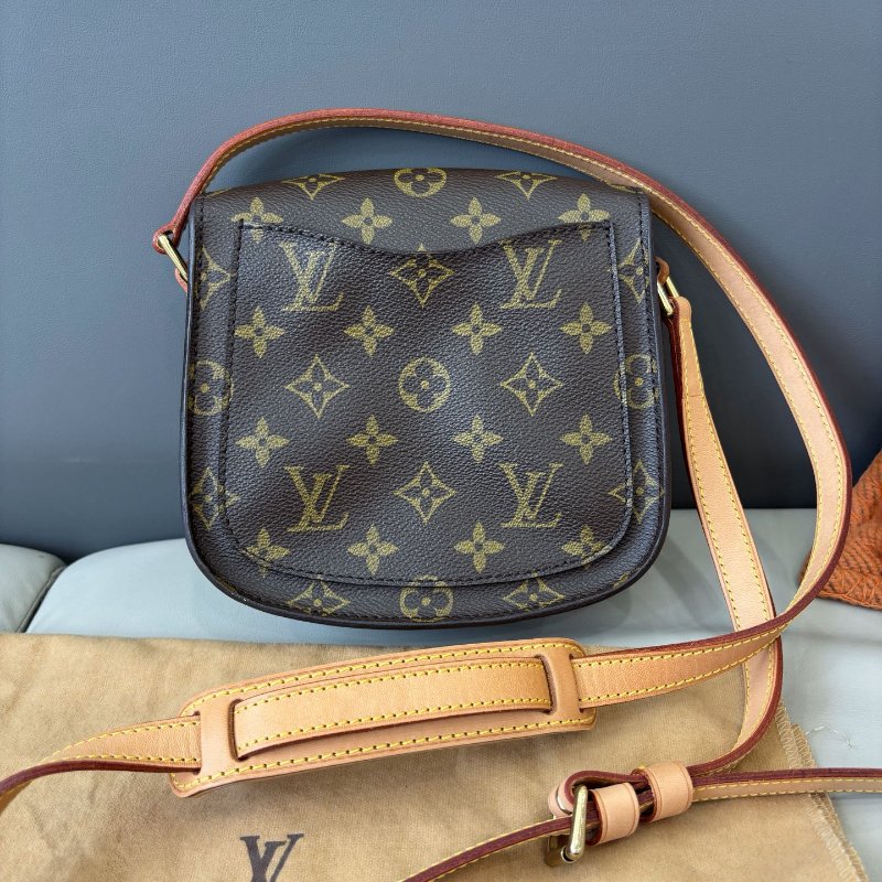 路易威登/Louis Vuitton 老花小號馬鞍包 中古款-6