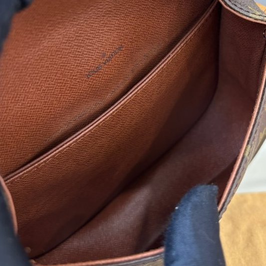 路易威登/Louis Vuitton 老花小號馬鞍包 中古款-8