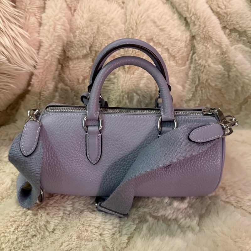 coach mini 圓筒包 全新-6