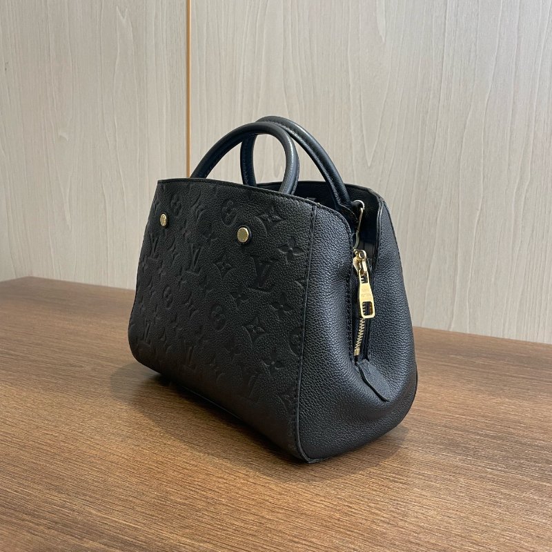 路易威登/Louis Vuitton 黑色全皮蒙田 BB-2