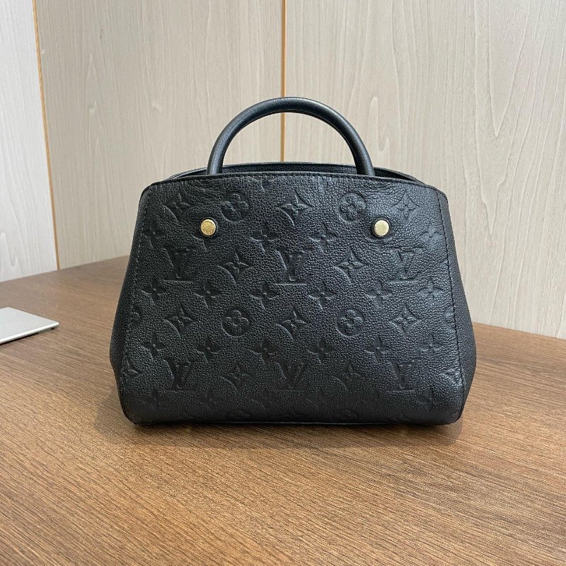 路易威登/Louis Vuitton 黑色全皮蒙田 BB-7