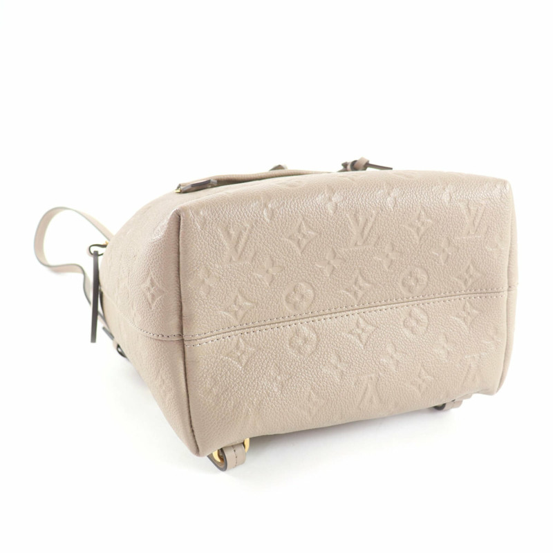 路易威登 M45410 Montsouris PM Tourterelle Monogram Empreinte 雙肩包/背包，附防塵袋，西班牙製造，女士款-3