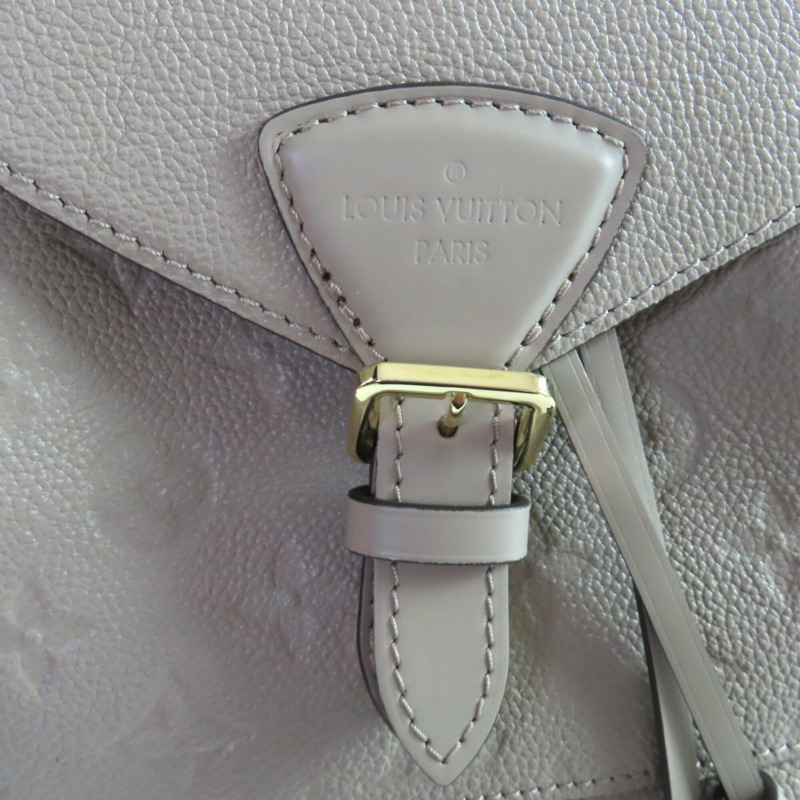 路易威登 M45410 Montsouris PM Tourterelle Monogram Empreinte 雙肩包/背包，附防塵袋，西班牙製造，女士款-9