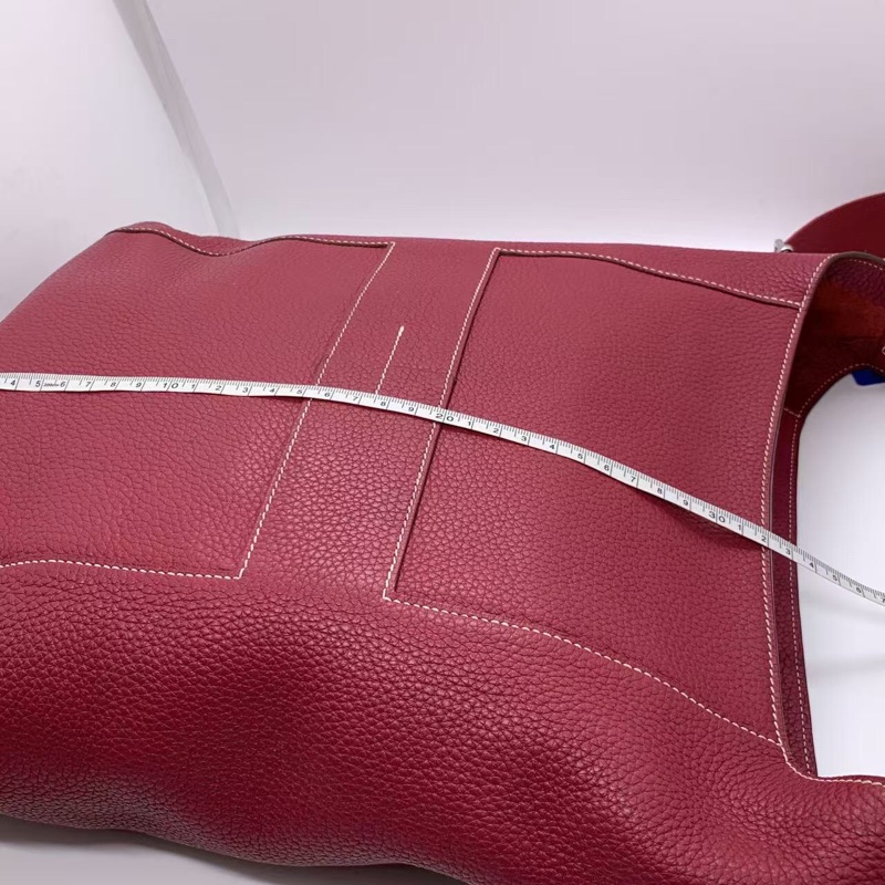 二手Hermes愛馬仕 good news H系列紅色牛皮斜挎包郵差包 n刻，成色如圖，💰7999/1700💲-11