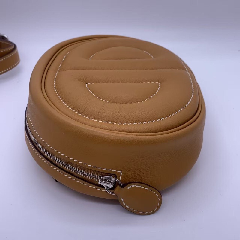 愛馬仕Hermes in the loop猪鼻子腰包芝麻色Y刻-3