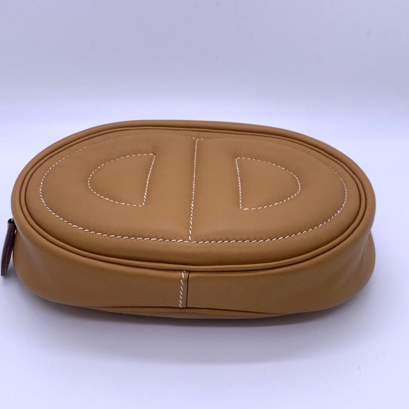 愛馬仕Hermes in the loop猪鼻子腰包芝麻色Y刻-4