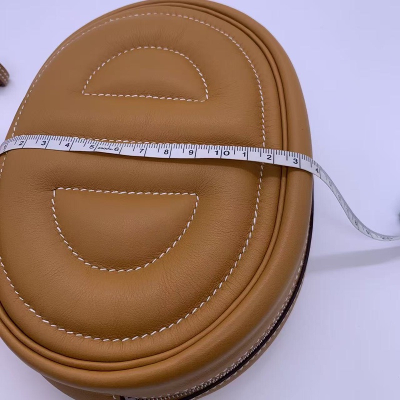 愛馬仕Hermes in the loop猪鼻子腰包芝麻色Y刻-8