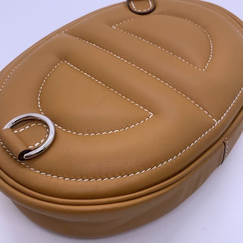 愛馬仕Hermes in the loop猪鼻子腰包芝麻色Y刻-10