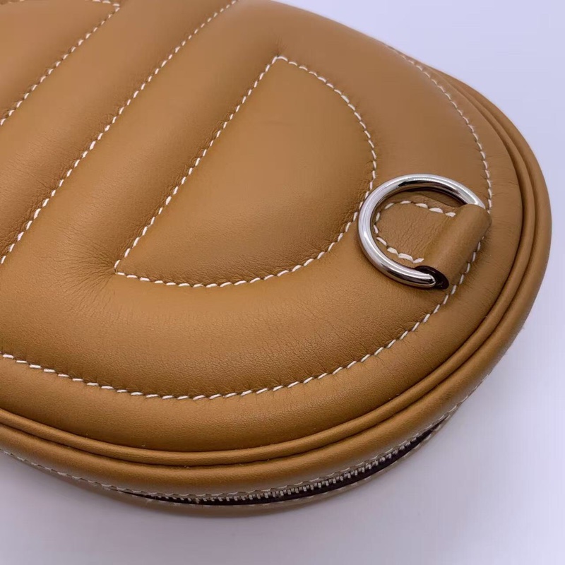 愛馬仕Hermes in the loop猪鼻子腰包芝麻色Y刻-11
