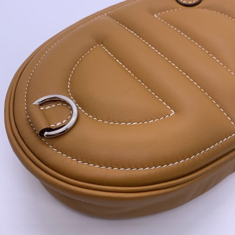 愛馬仕Hermes in the loop猪鼻子腰包芝麻色Y刻-12