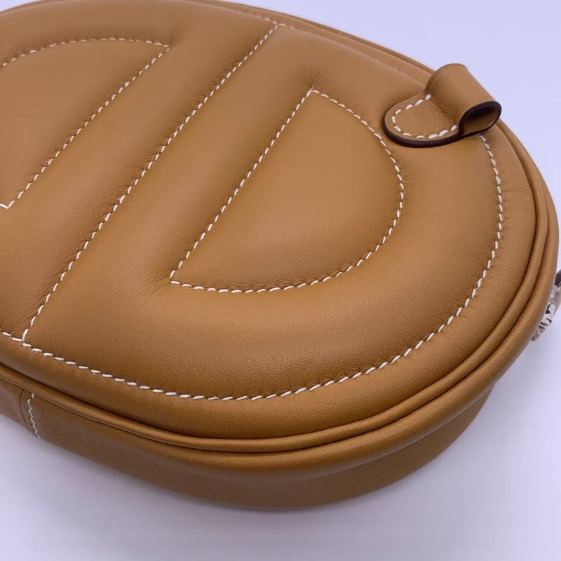 愛馬仕Hermes in the loop猪鼻子腰包芝麻色Y刻-14