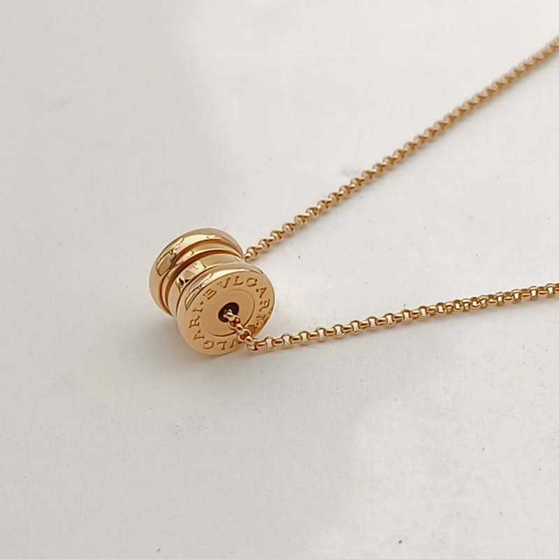 BVLGARI B.ZERO1小蠻腰項鏈18K玫瑰金-1