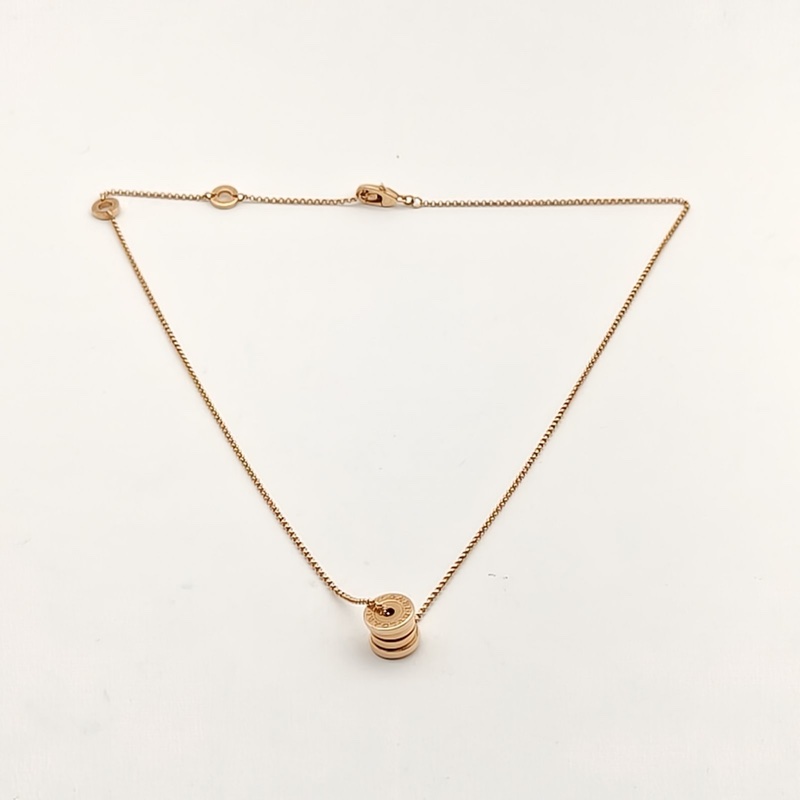 BVLGARI B.ZERO1小蠻腰項鏈18K玫瑰金-4