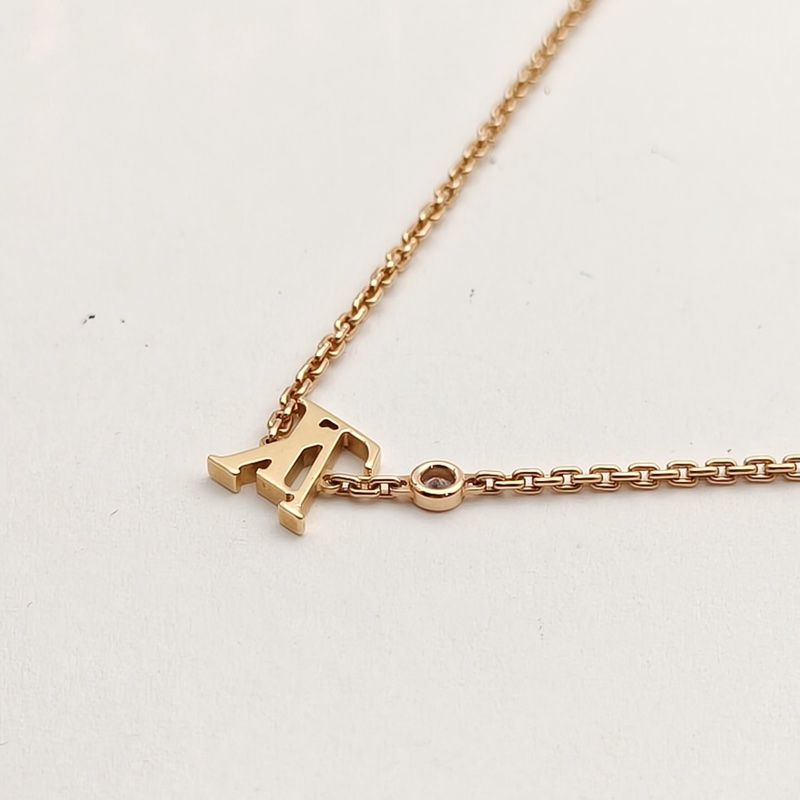 LOUIS VUITTON 18K玫瑰金鑽石IDYLLEBLOSSOM單鑽手鏈-3