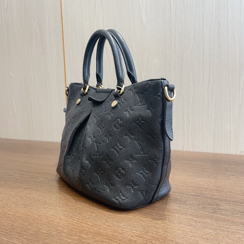 路易威登/Louis Vuitton 全皮餃子手提包-3