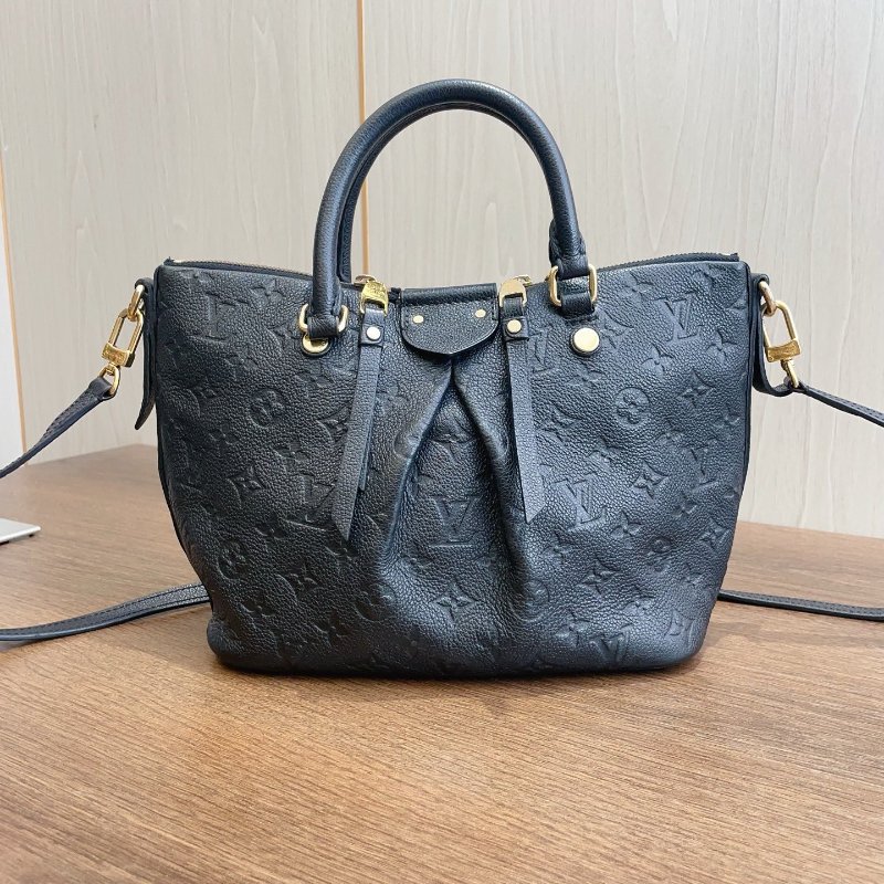 路易威登/Louis Vuitton 全皮餃子手提包-6