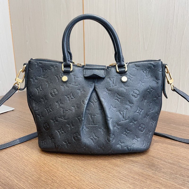 路易威登/Louis Vuitton 全皮餃子手提包-7